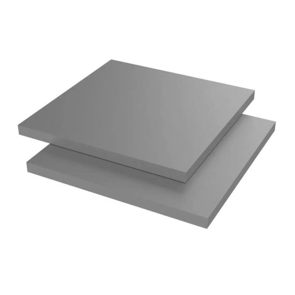 PVC-U Platte dunkelgrau 1.5 mm