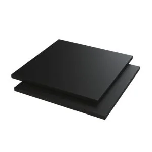 POM-C Platte schwarz 15 mm